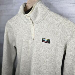 L.L.Bean Womens Sweater Fleece Pullover